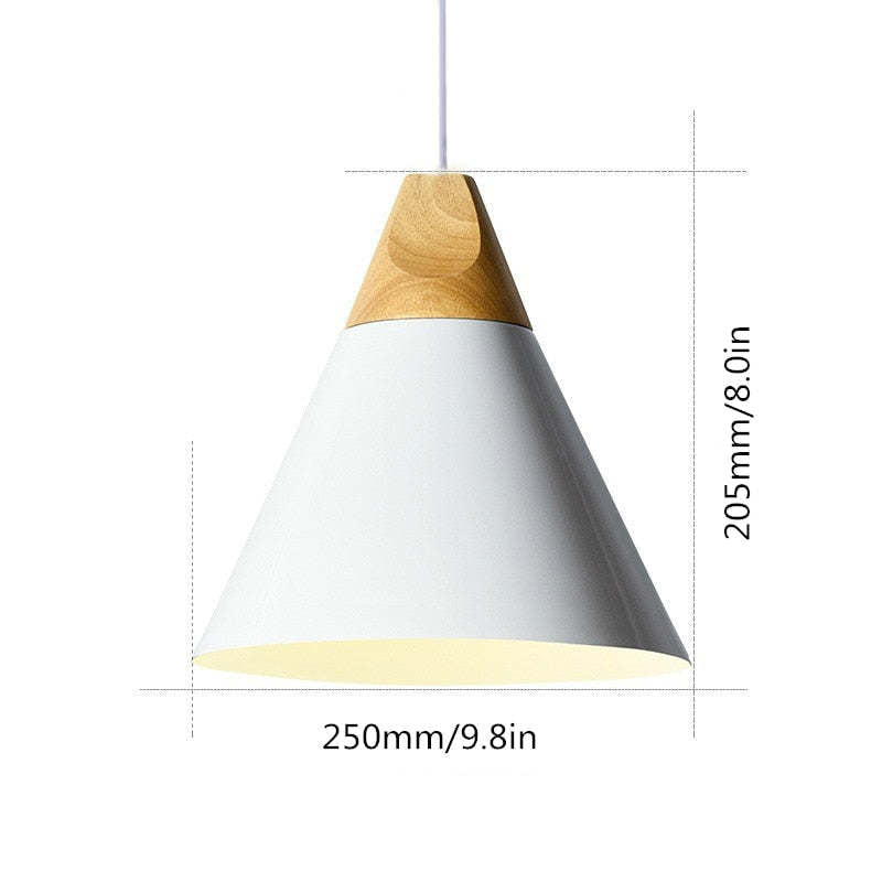 Valentina Moderno Semplice LED Lampada a Sospensione Multi-Forme Legno/Metallo Soggiorno/Camera da Letto/Cucina