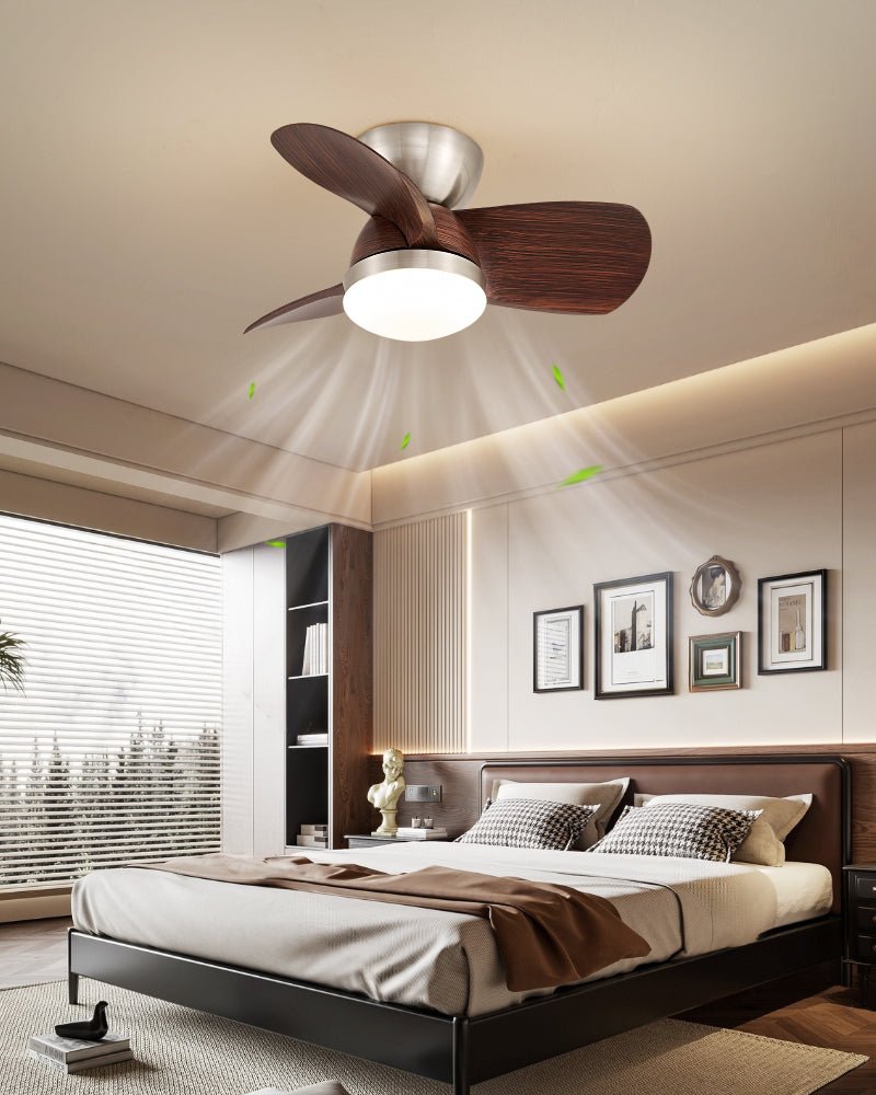 Plafoniera Ventilatore Dyms in un diverso ambiente della stanza