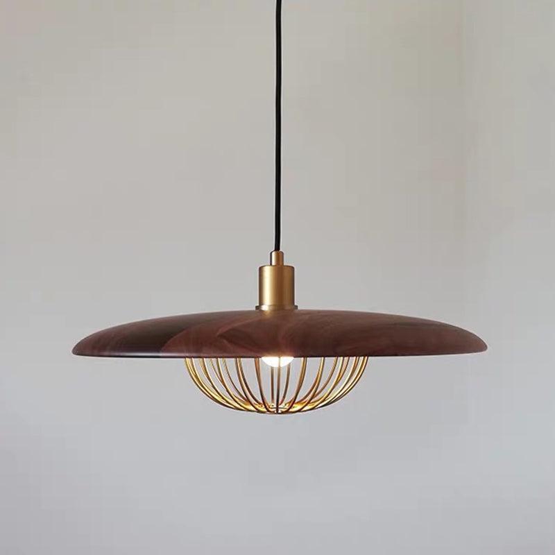 Arisha Moderno LED Lampada a Sospensione Metallo Oro/Marrone/Grigio/Nero/Legno Sala da Pranzo/Soggiorno/Camera da Letto