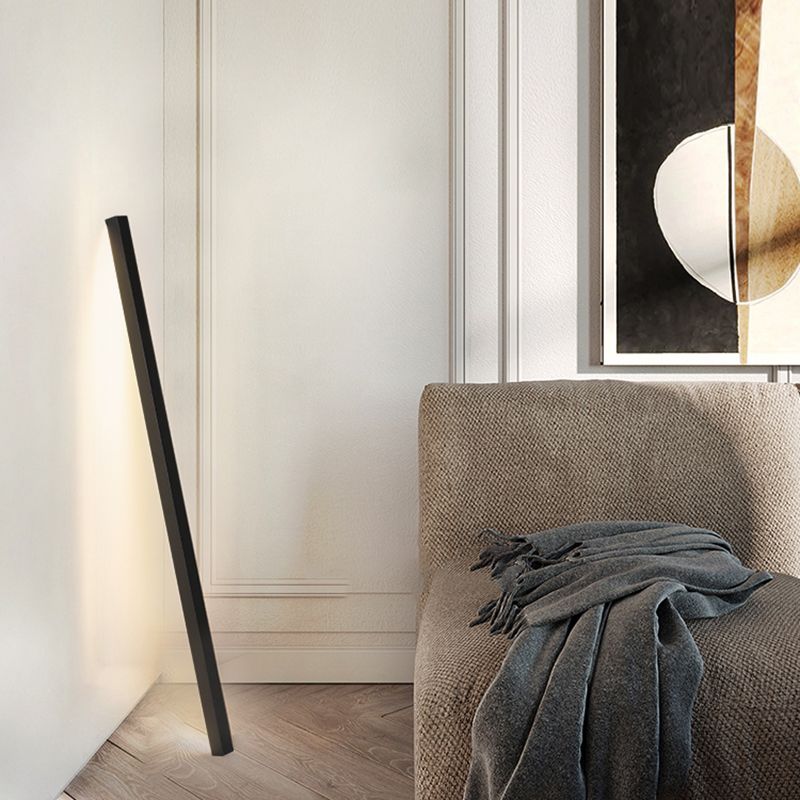 Alessio Minimalismo LED Lampade a Terra Lanterna Metallo Alluminio Nero/Bronzo Soggiorno/Camera da Letto
