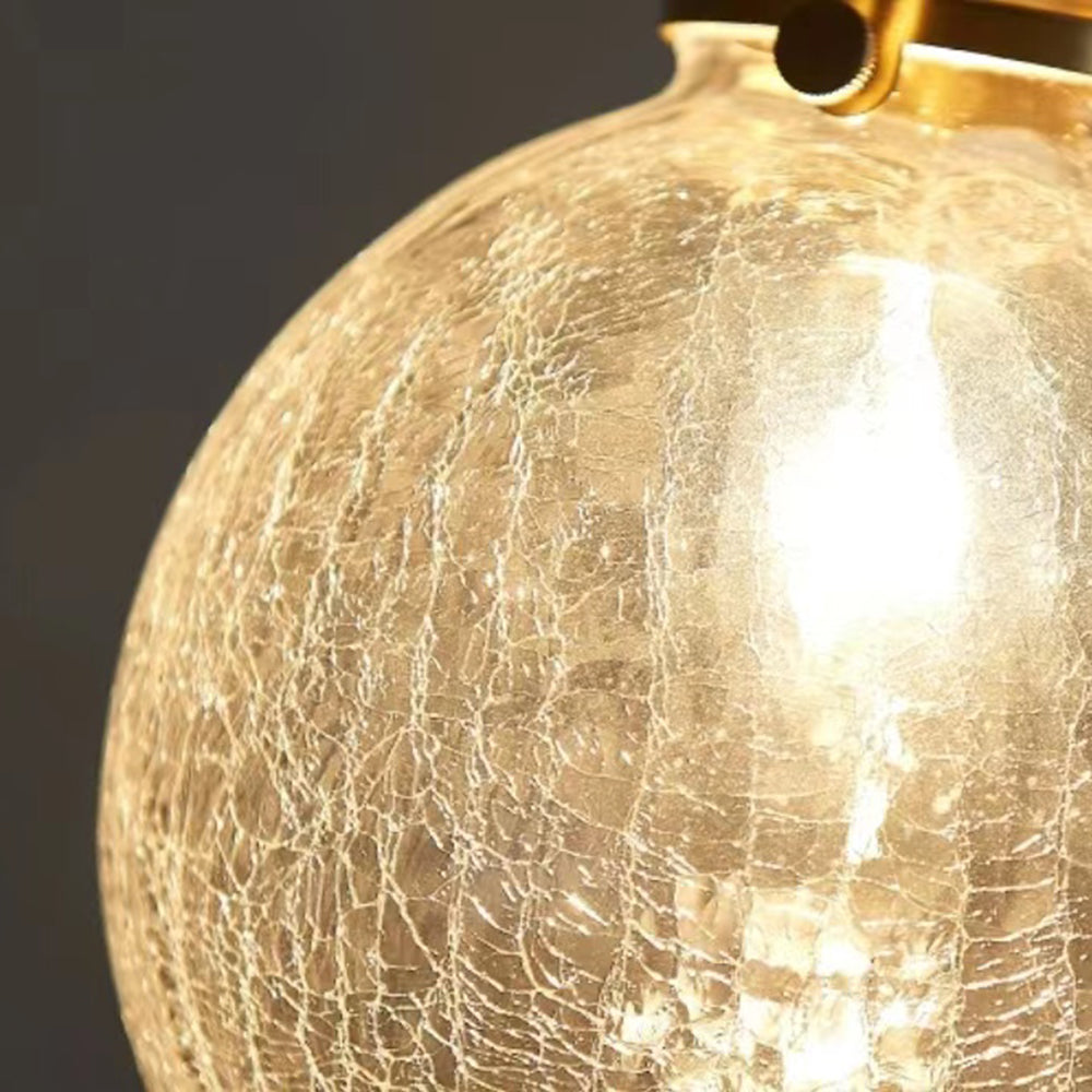 Hailie Lusso Vetro Trasparente Retro Lampade a Sospensione