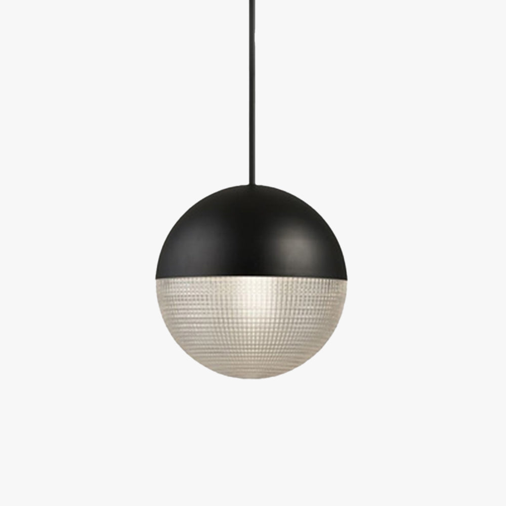 Valentina Lampada a Sospensione Vintage Nero/Oro Metallo/Vetro