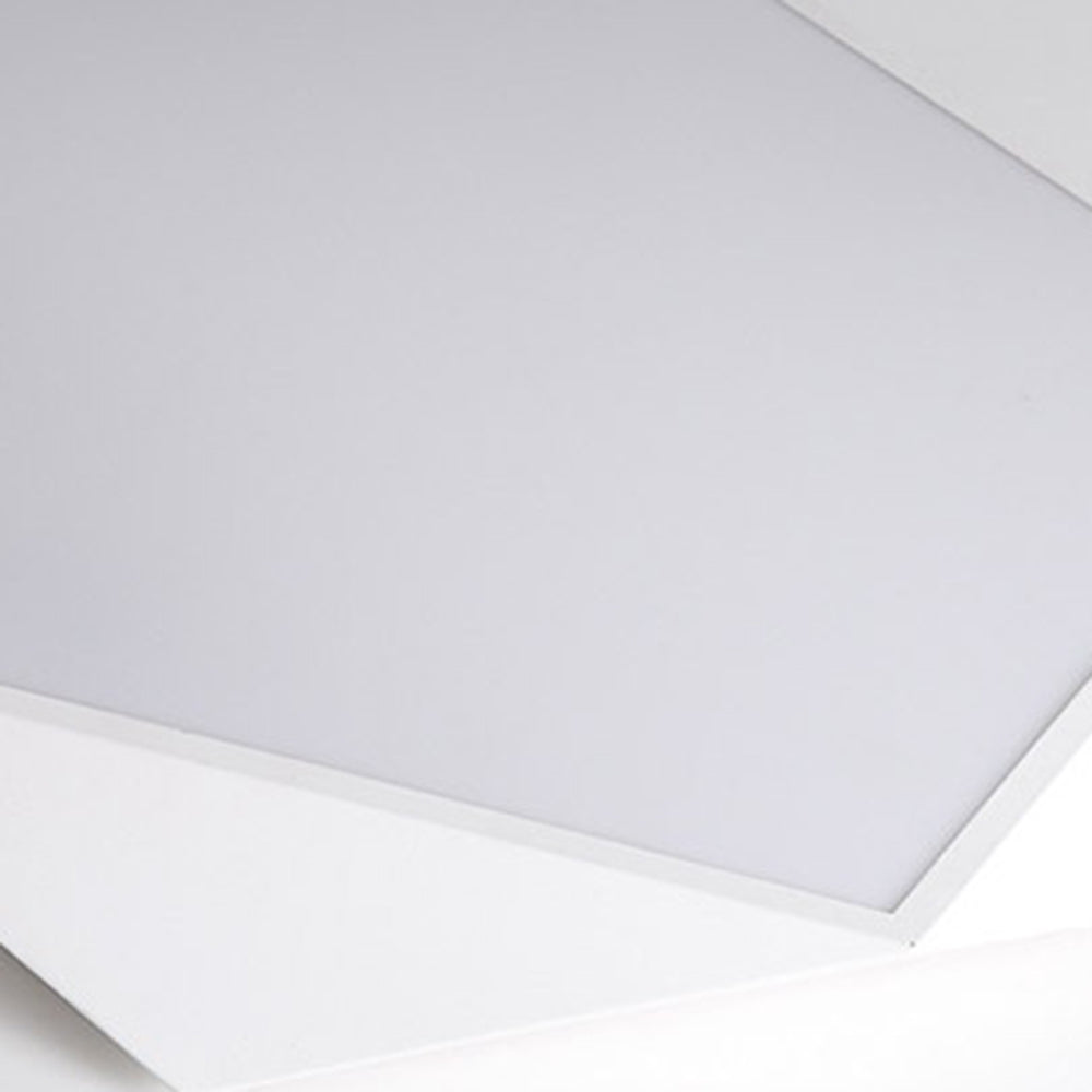 Arisha Plafoniere Semplice Moderno Metallo, Nero/Bianco