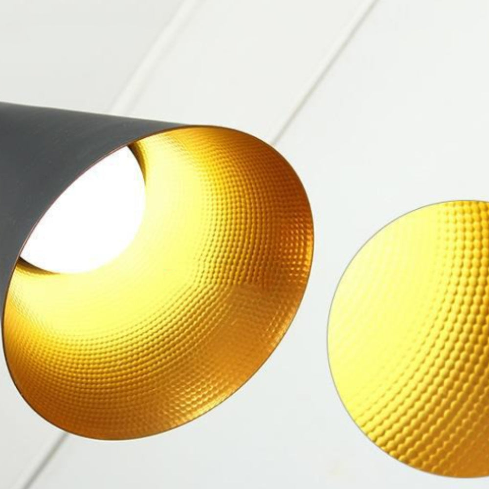 Haillie Nordico A Forma di Cono Lampade a Sospensione Metallo Camera da Letto