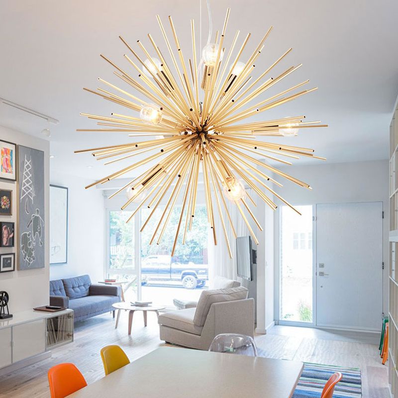Arisha Moderno Arte Deco Sputnik Lampade a Sospensione Metallo