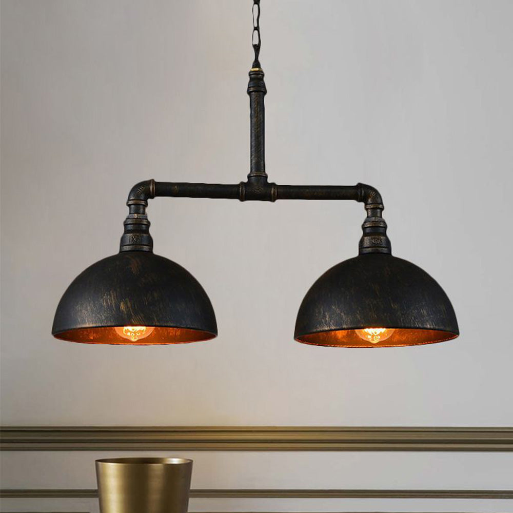 Silva Vintage Industriale Lampade a Sospensione Metallo Nero