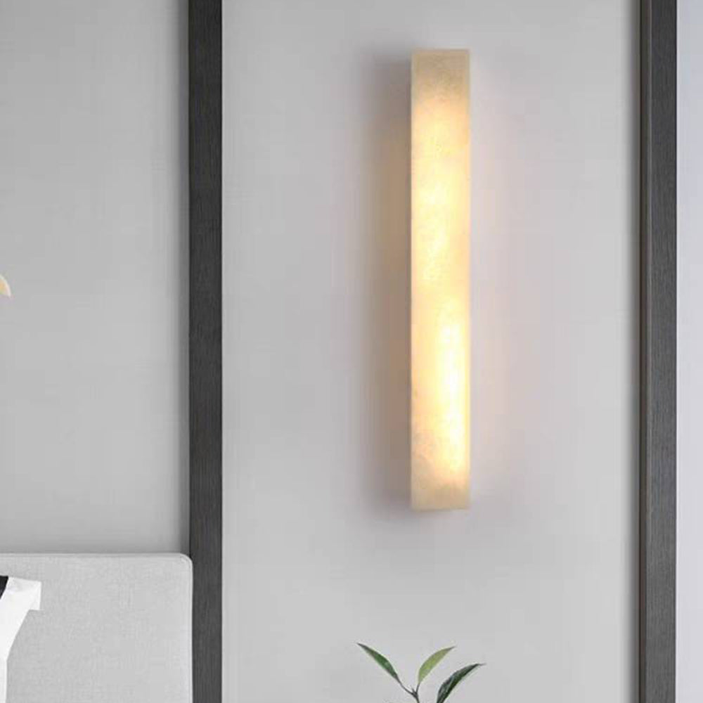 Ray Moderno Rrettangolare Resina Applique da Esterno Corridoio
