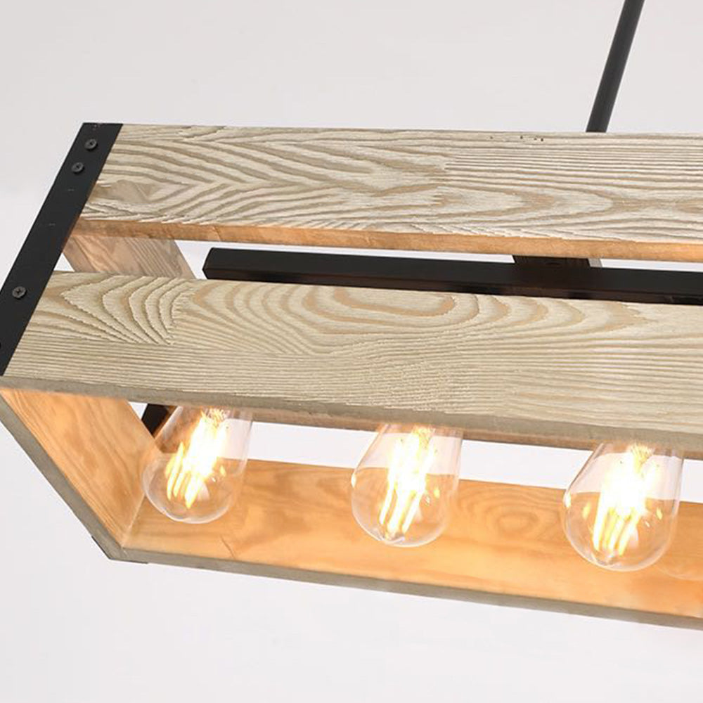 Silva Moderni LED Lampade a sospensione Metallo/Legno Soggiorno/Camera da Letto