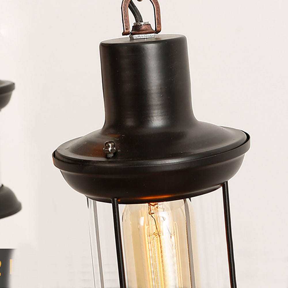 Austin Lampade a Sospensione Metallo/Legno Camera da Letto