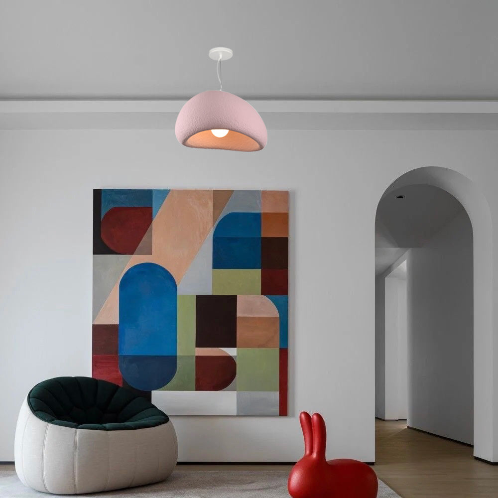 Byers Lampada a Sospensione Grigio/Bianco/Rosa/Blu Nube Sferica Soggiorno