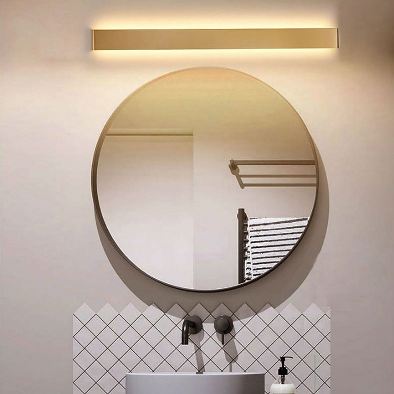 Arisha Minimalista Applique Nero/Bianco/Oro Rettangolare Bagno
