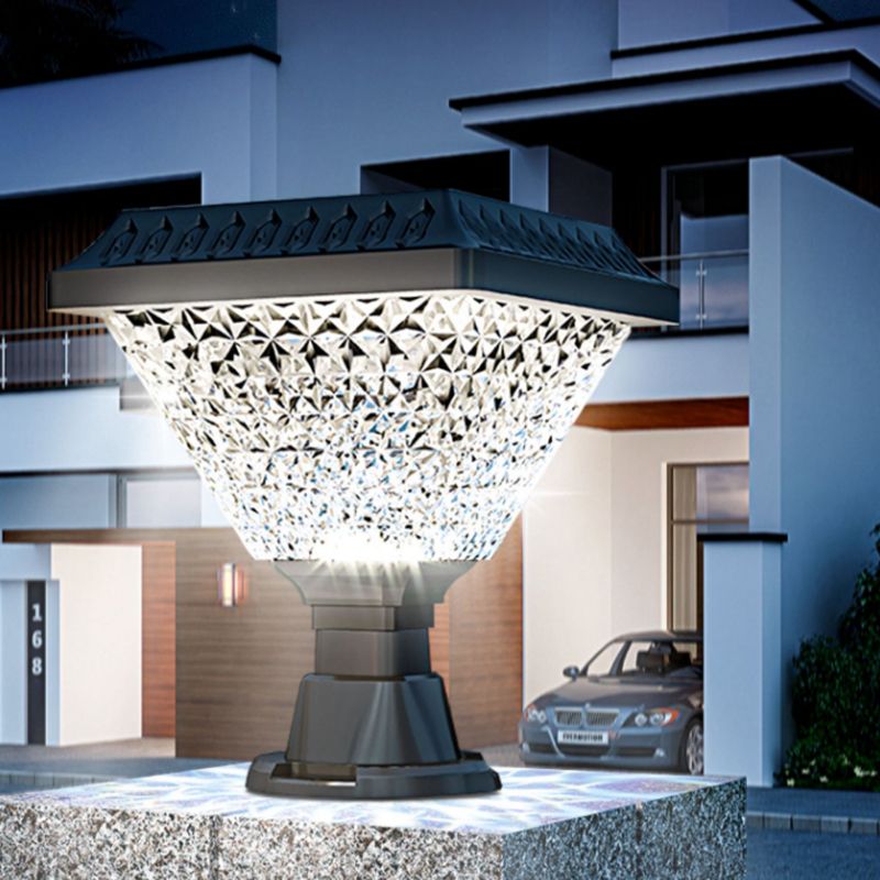 Ray Moderno Geometrico Solare Acrilico Lampade da Esterni
