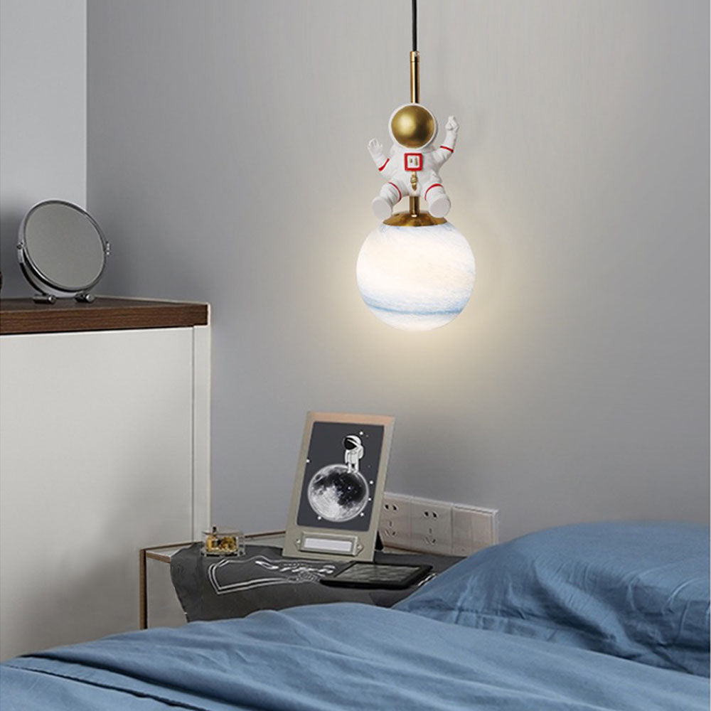Arisha Design Luna Metallo Acrilico Lampade a Sospensione Oro