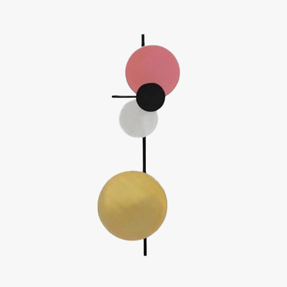 Arisha Moderne LED Applique S/L Rosa/Rosso/Verde/Blu Metallo Studio