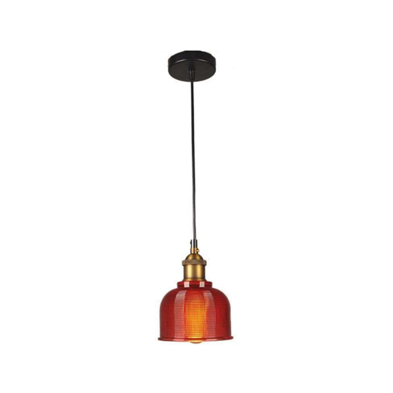 Valentina Colorato Arte Deco LED Lampade a Sospensione Vetro Camera da Letto