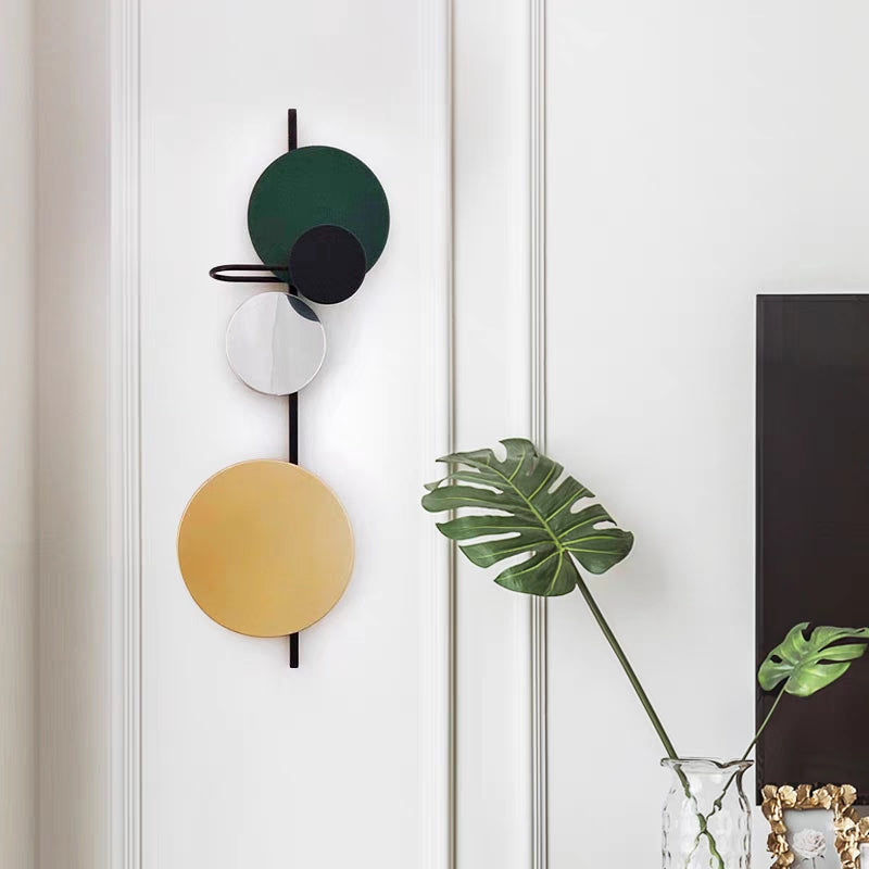 Arisha Moderne LED Applique S/L Rosa/Rosso/Verde/Blu Metallo Studio