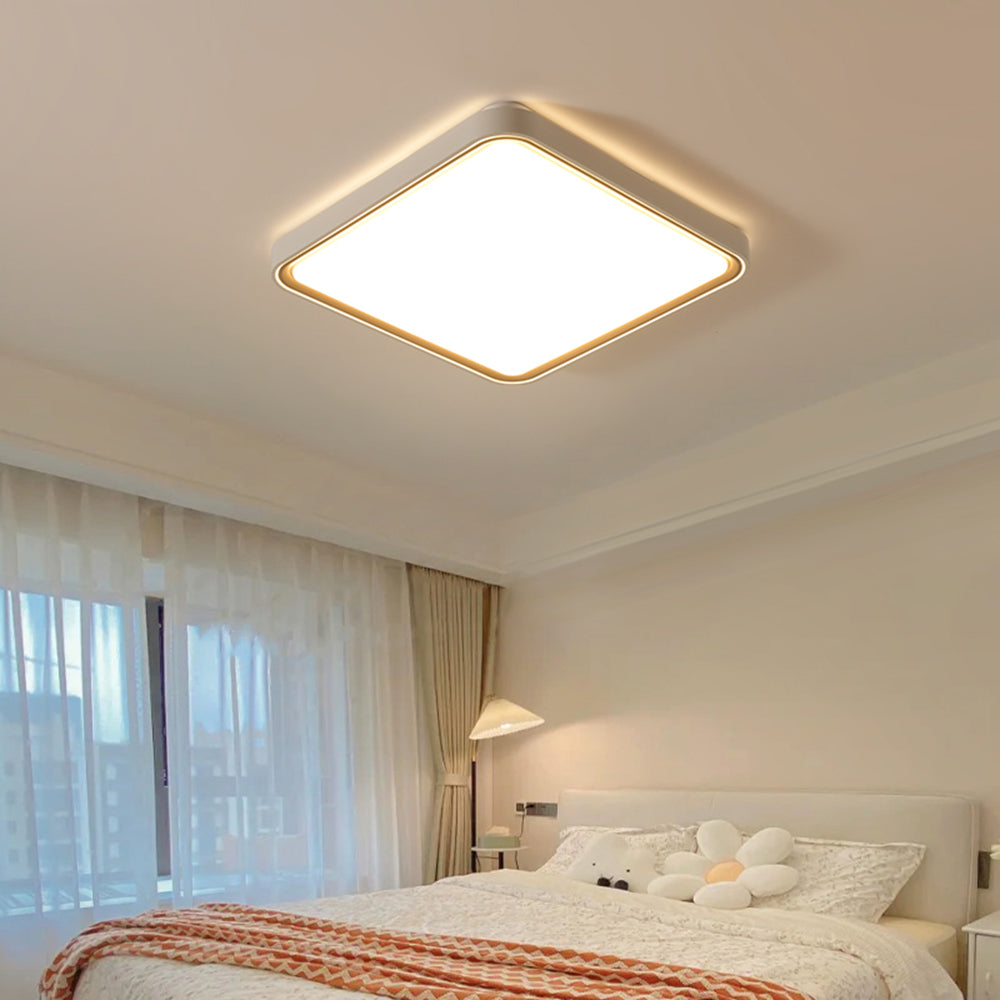 Arisha Moderne LED Plafoniere Incasso Temperatura Colore Commutabile Metallo/Acrilico