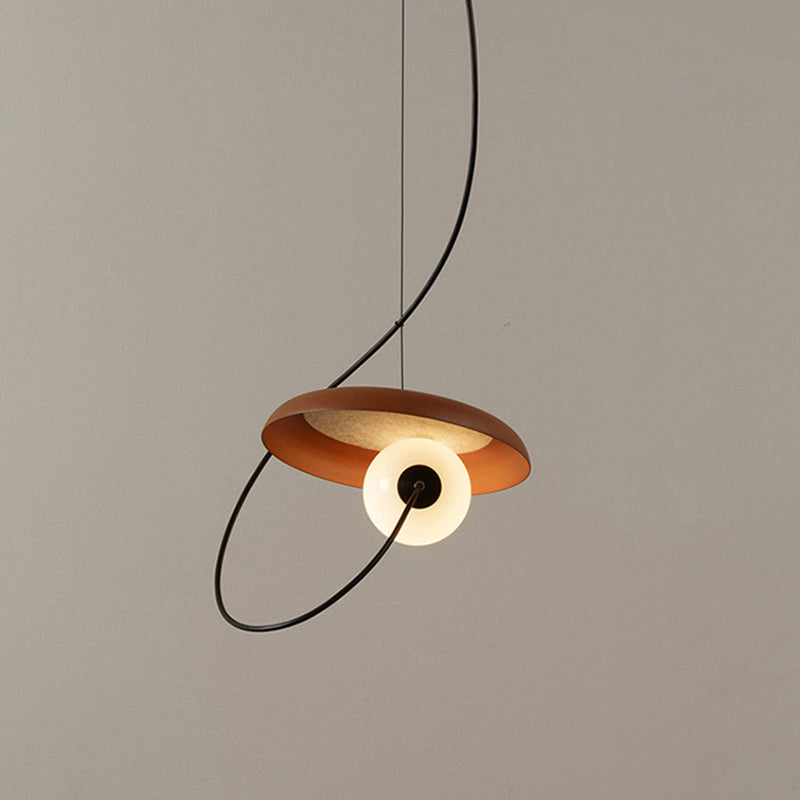 Avi Lampada a Sospensione Nero/Bianco/Rame Soggiorno Elegante Art Deco
