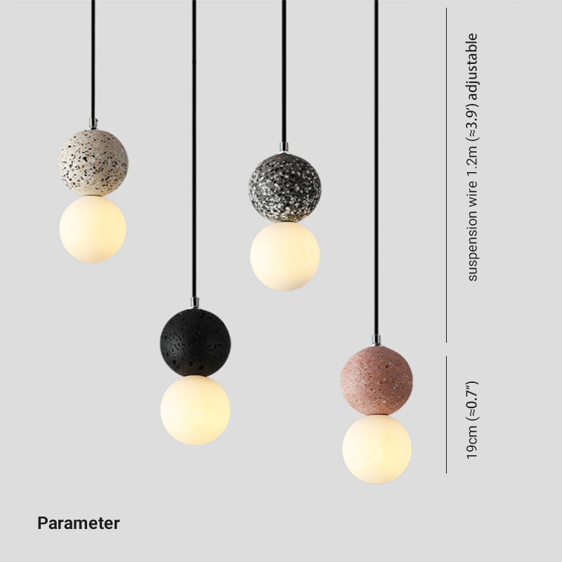 Valentina Design LED Colorato Sfera LED Lampade a Sospensione