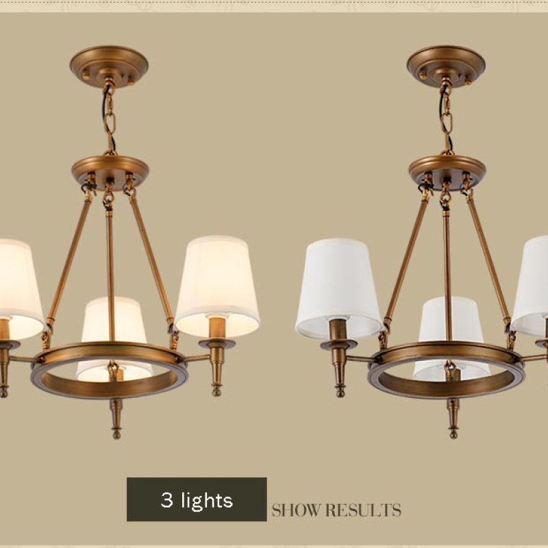 Alessio Vintage Industriale LED Lampade a Sospensione Metallo Tessuto Nero/Marrone Sala da Pranzo