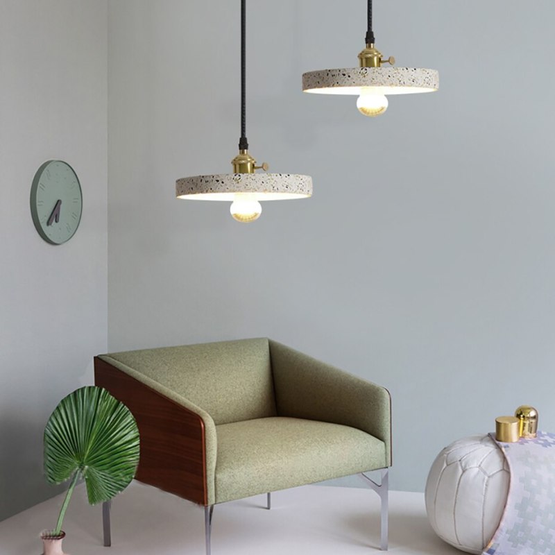 Arisha Moderno Minimalismo LED Metallo Pietra Lampade a Sospensione 5 Stile Soggiorno/Camera da Letto