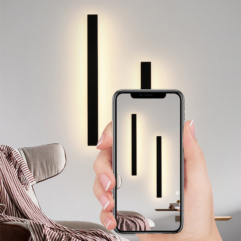 Ray Applique da Esterni Metallo Lineare Balcone Terrazza Minimalista