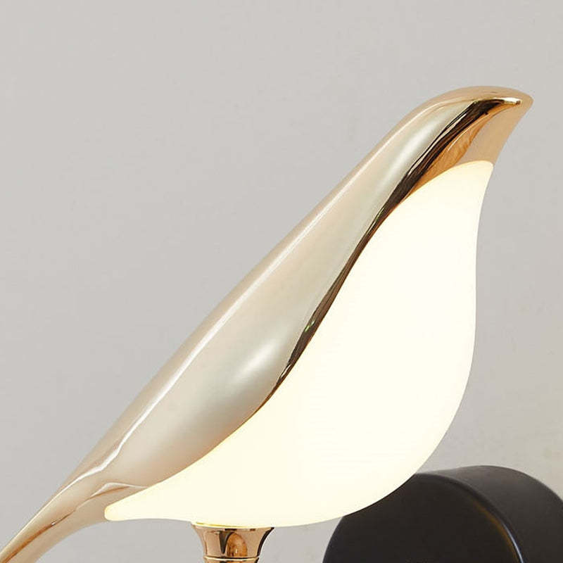 Arisha Design LED Applique Speciale Metallo Acrilico Oro Uccello Soggiorno/Camera da Letto/Ristorante/Studio