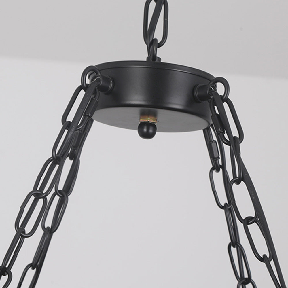 Epoch Retro Design LED Lampade a Sospensione Cilindrico Metallo Legno Sala da Pranzo/Soggiorno/Camera da Letto
