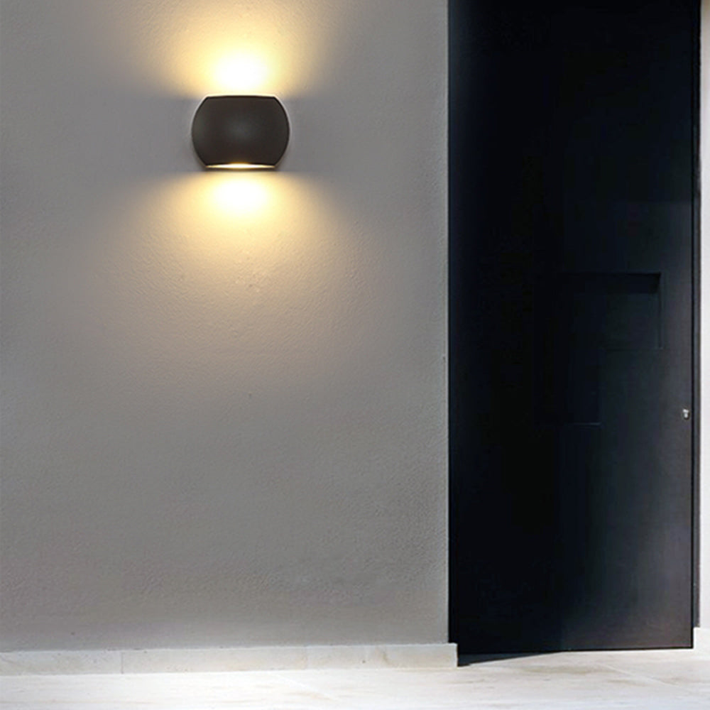 Ray Minimalista Geometrica Metallo Applique da Esterno