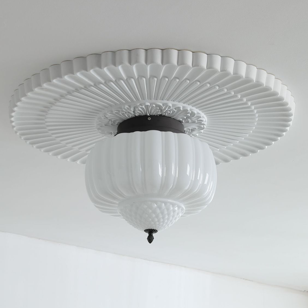 Arisha Moderno Plafoniere Metallo Vetro Camera da Letto