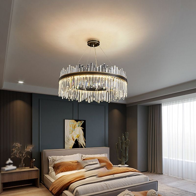 Marylin Moderno LED Lusso Lampadario Metallo Cristallo Soggiorno/Camera da Letto