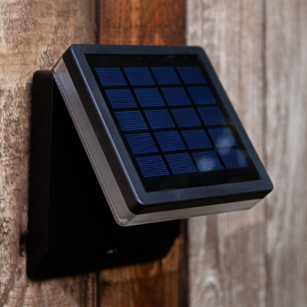 Ray Moderno Sensore ad Angolo Retto Applique da Esterno ad energia Solare