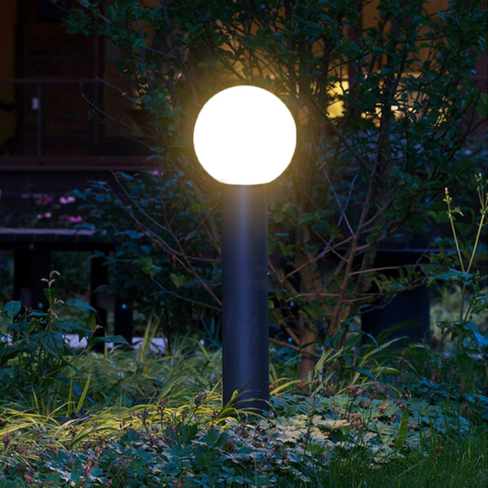 Ray Moderno LED Circolare Porta Metallo Lampade da Esterno Giardino