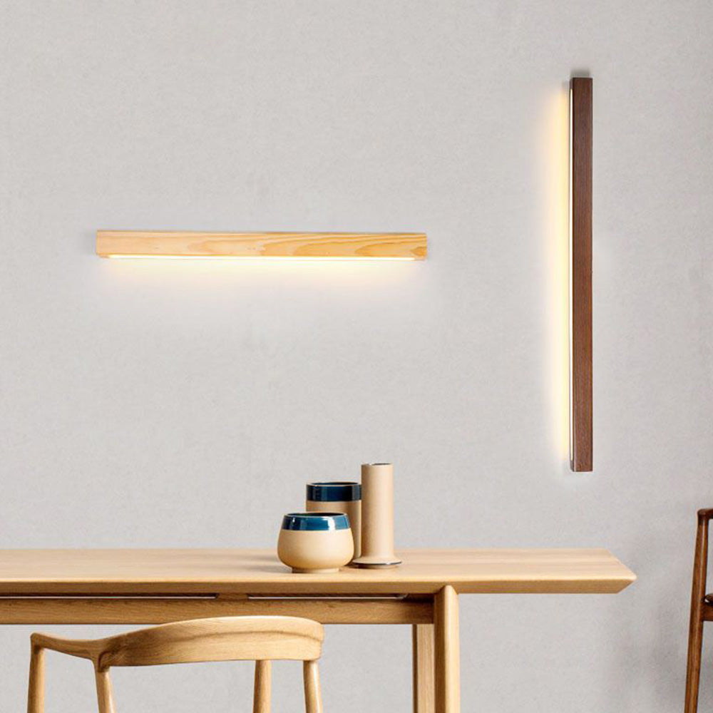 Muto Applique Dimmerabile Semplice Moderno Legno Soggiorno