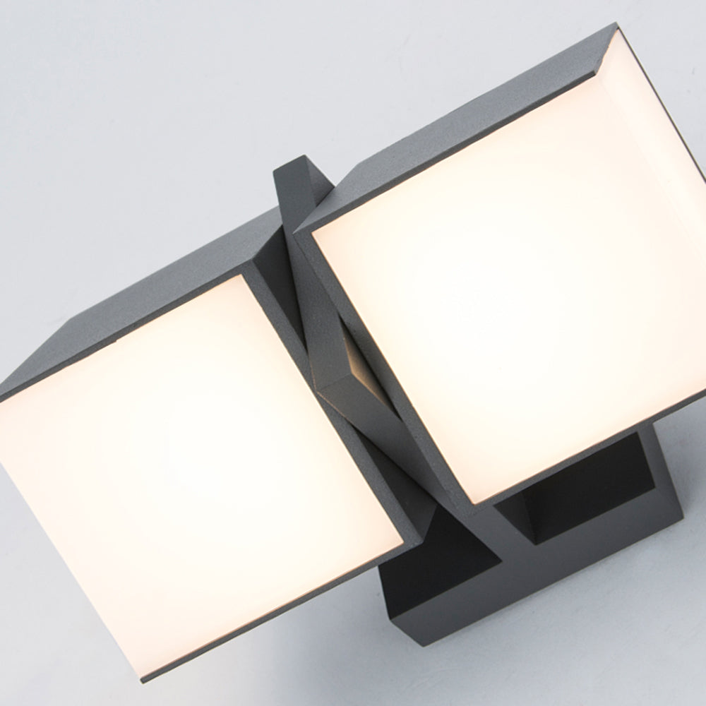 Ray Moderno Geometria Ruotabile Applique da Esterno Balcone