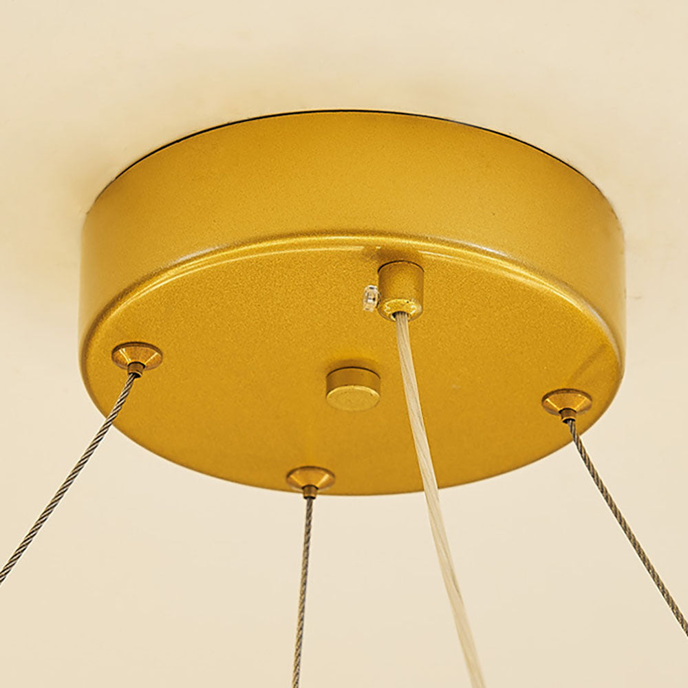 Arisha Nordico Metallo/Acrilico Sospensione Oro Camera da letto/Cucina