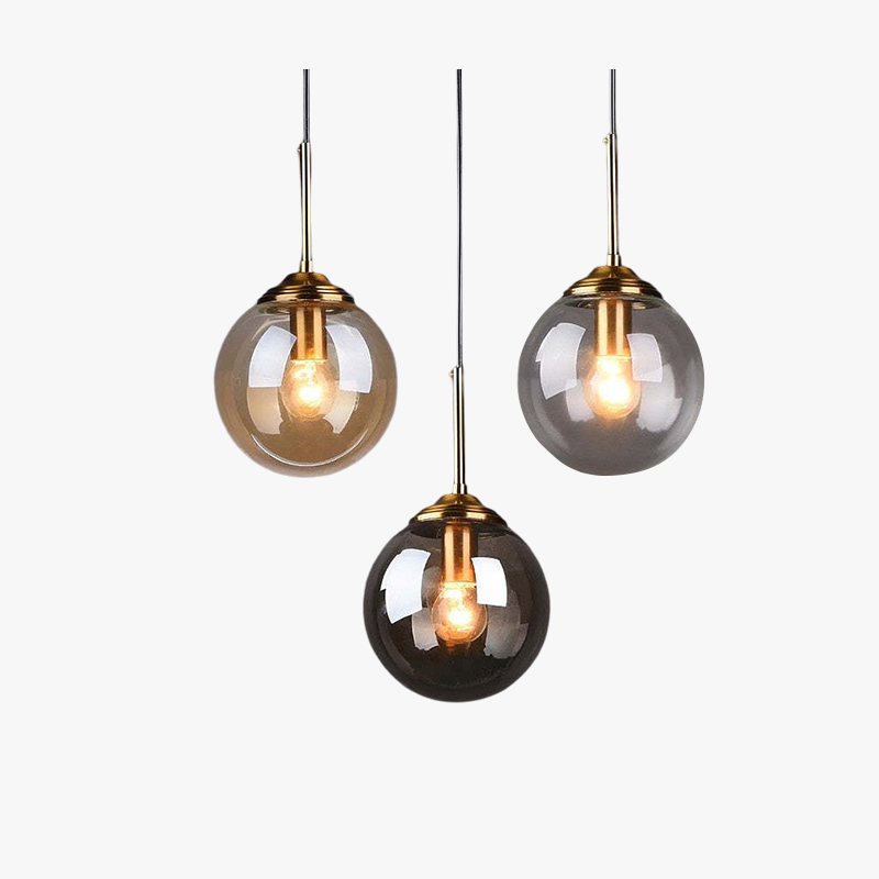 Valentina Vetro Moderni LED Lampade a Sospensione Cancella Sfumatura Bolle Soggiorno/Camera da Letto