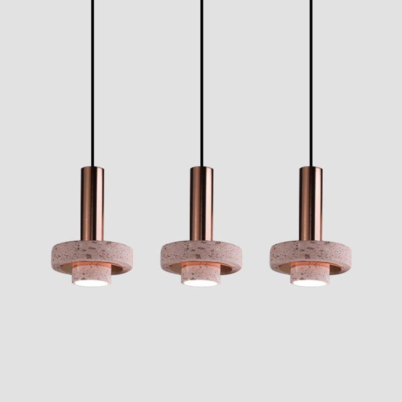 Zaid Lampade a Sospensione Colorate Terrazzo Moderne LED Arte Deco