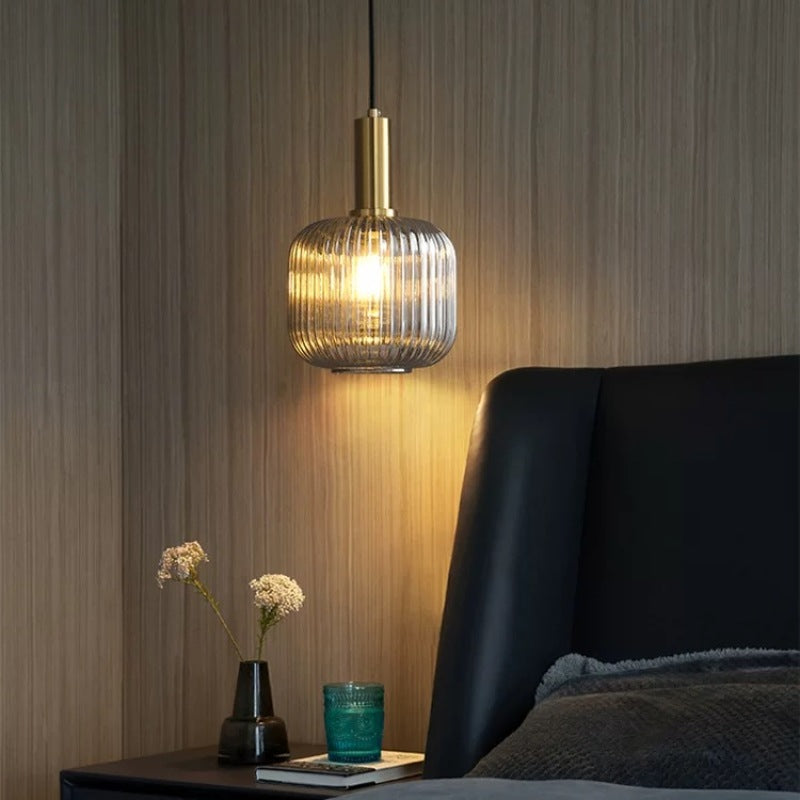 Hailie Design LED Lampade a Sospensione Metallo Vetro Verde/Grigio Cucina/Soggiorno/Camera da Letto