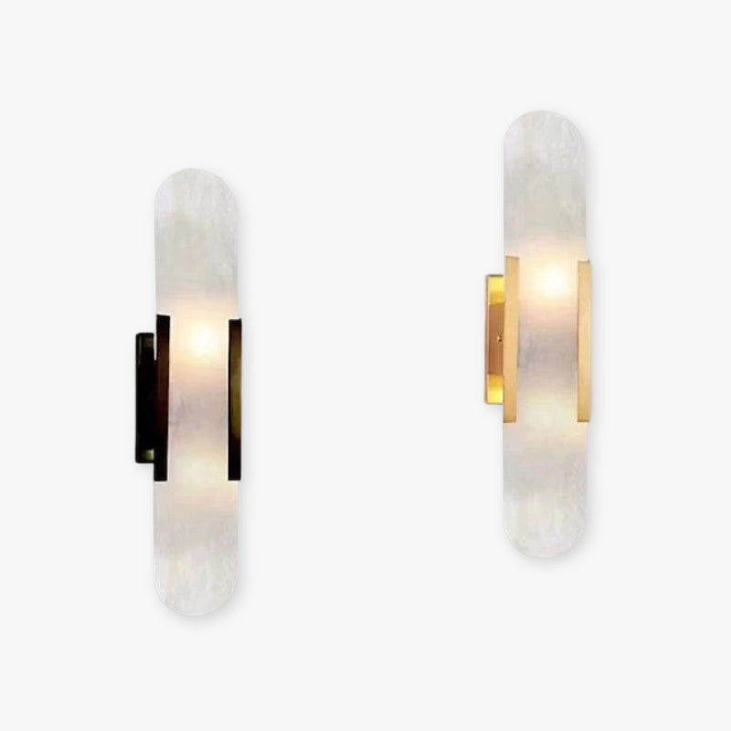ArishaModerno Speciale LED Applique da Parete Metallo Nero/Oro Soggiorno/Camera da Letto