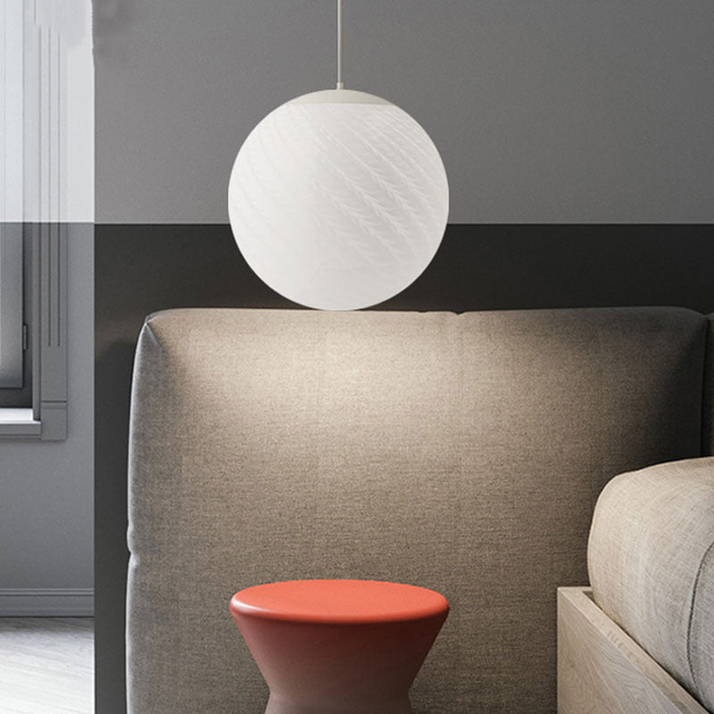 Valentina Minimalista LED Lampade a Sospensione Vetro Studio Camera da Letto