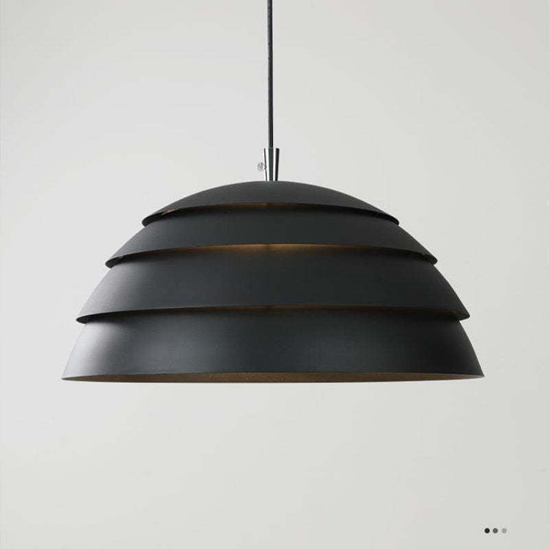 Nazifa Minimalismo LED Lampade a Sospensione Metallo Nero/Bianco Sala da Pranzo/Soggiorno/Camera da Letto