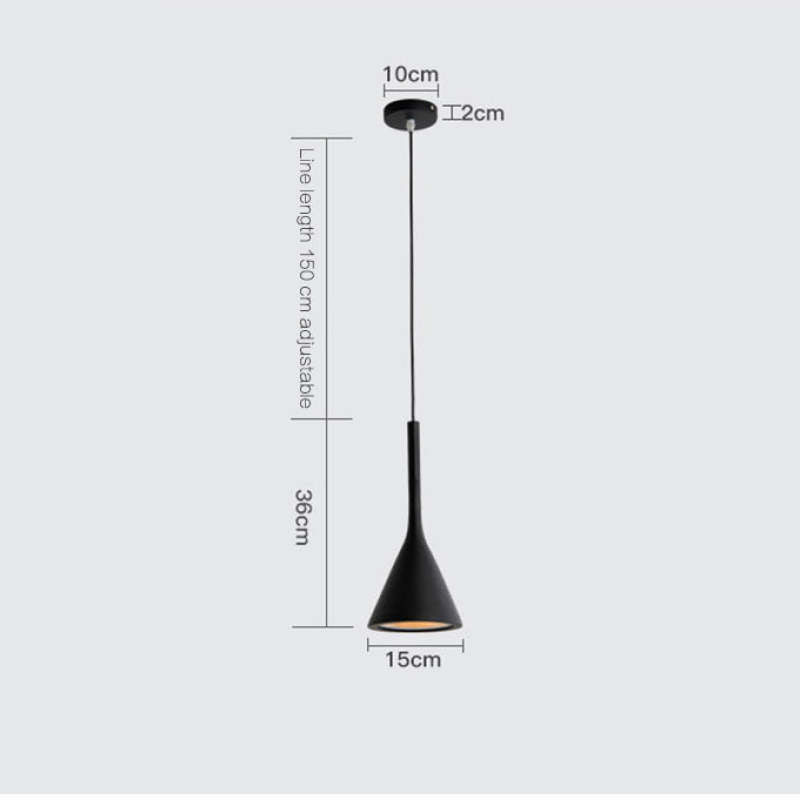 Valentina Moderno LED Triangolo Lampade a Sospensione Metallo Soggiorno