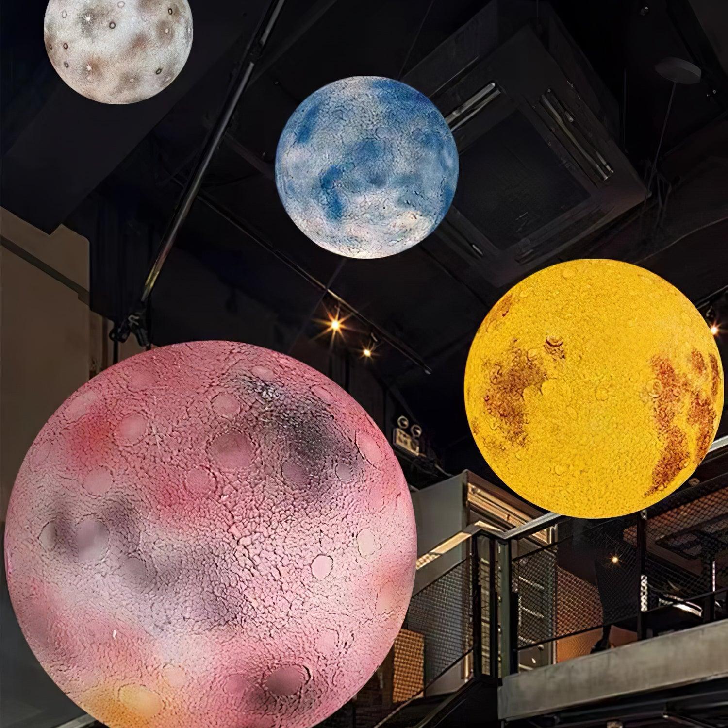 CosmoSphere Planetary Pendant Light - Blowlighting