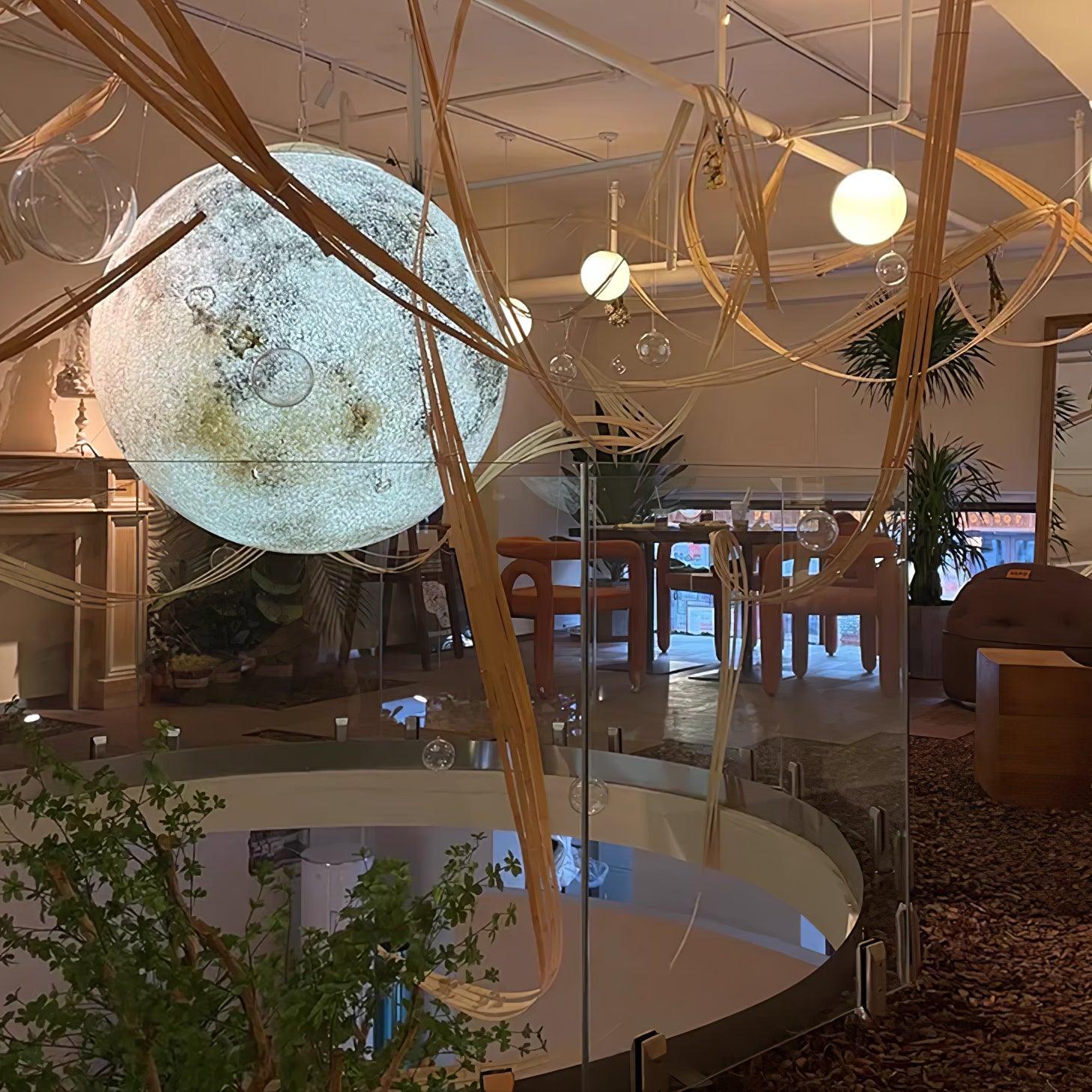 CosmoSphere Planetary Pendant Light - Blowlighting