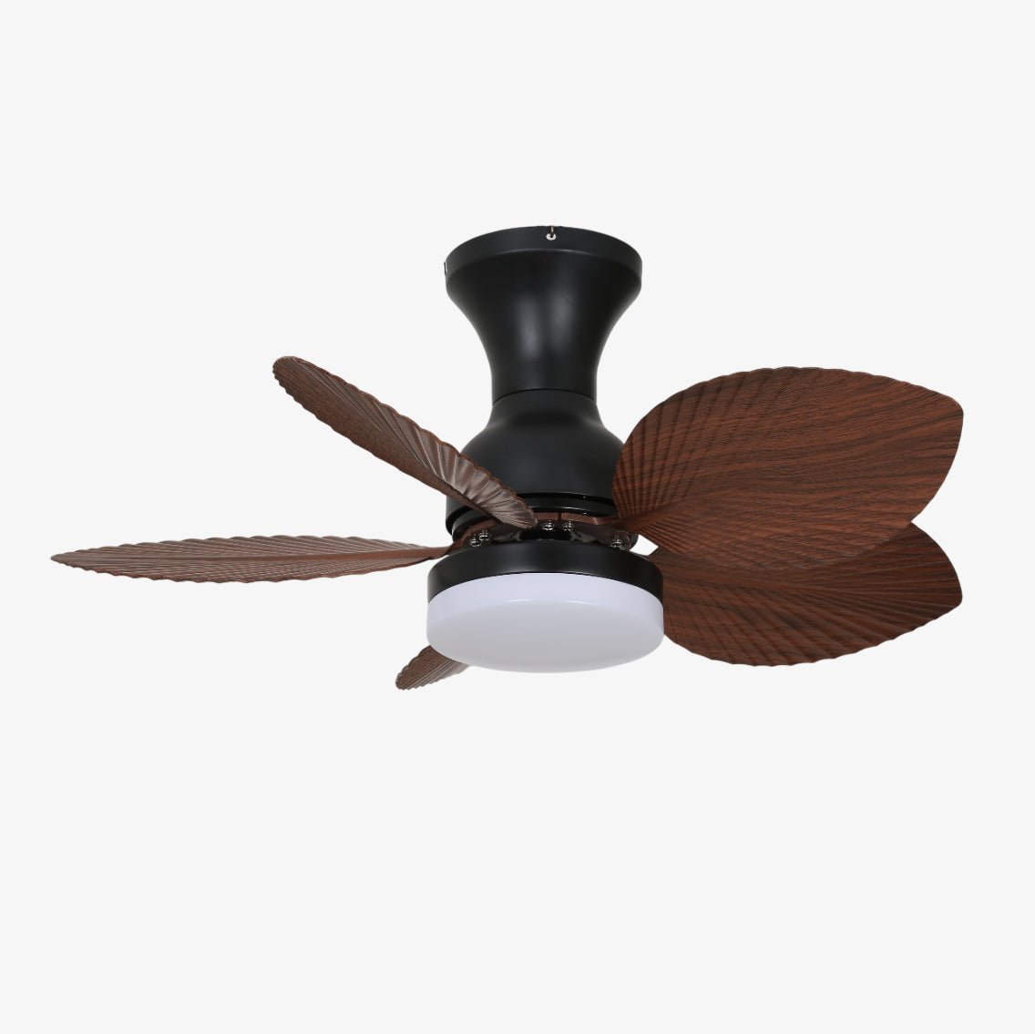 Ventilatore da Soffitto con Luce Vintage in Legno Florence con sorgente luminosa a LED