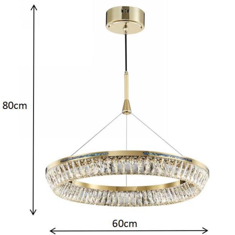 Marilyn Moderno LED Lusso Cristallo Oro Lampade a Sospensione Soggiorno/Camera da Letto