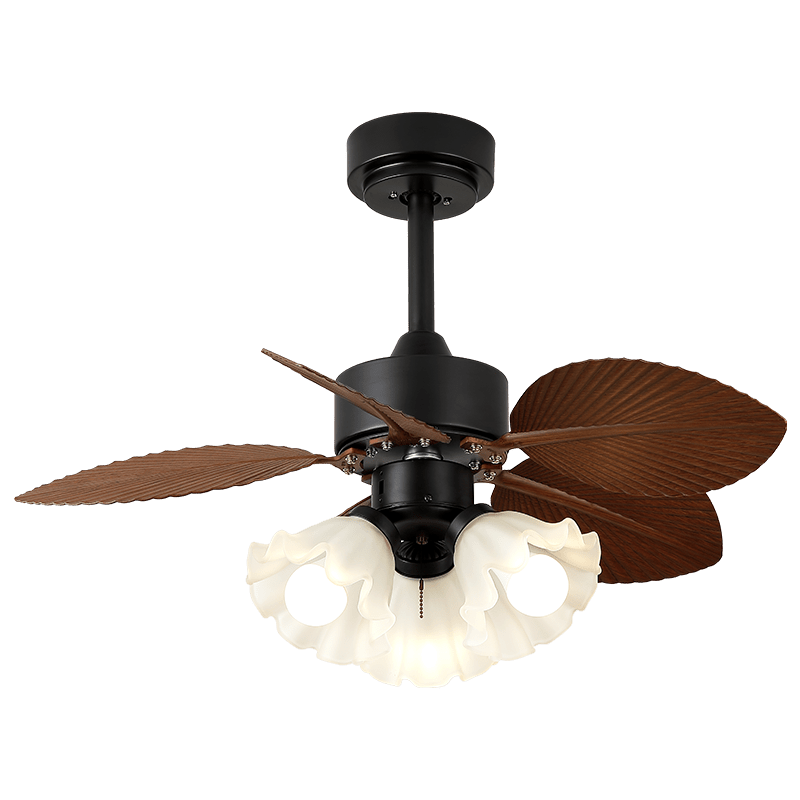 Ventilatore da Soffitto Rosalyn con Luce cablato per montaggio a soffitto