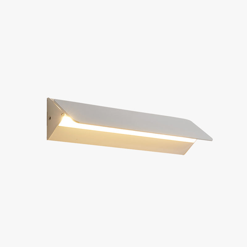Ray Moderne LED Applique da Interno Metallo Bianco Ruotabile