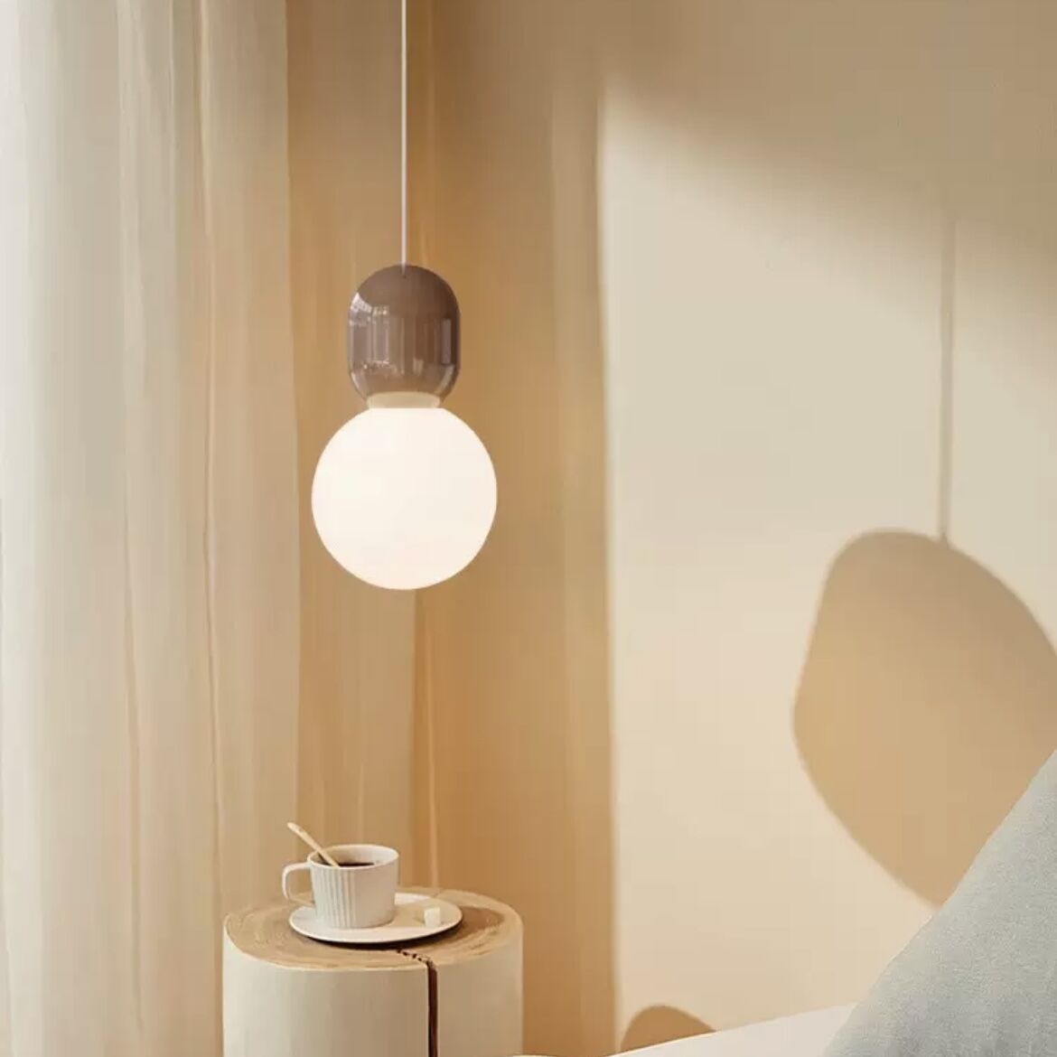 Valentina Moderna Vetro Metallo Lampade a Sospensione Camera da letto